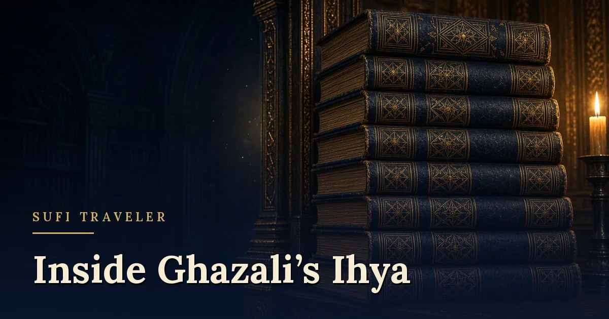 Al-Ghazali’s Ihya Ulum al-Din: Structure, Sufi Books and Reading Tips